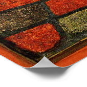 Poster Paul Klee, Fleurs en Pierre, (Coin)