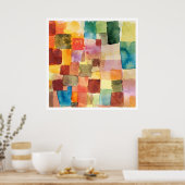 POSTER : PAUL KLEE : INTITULÉ : 1914 (Cuisine)