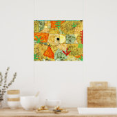 Poster Paul Klee - Jardins du Sud, (Cuisine)