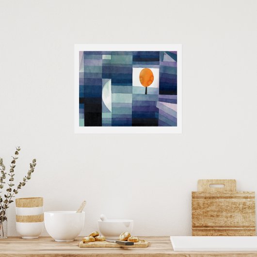 POSTER : PAUL KLEE : LE HARBINER DE L'AUTOMNE (Cuisine)