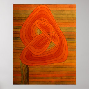 Poster Paul Klee Lonely Flower