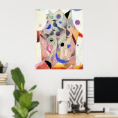 Poster Paul Klee - Persian Nightingdales (Bureau à domicile)