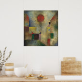 Poster Paul Klee Red Balloon (Cuisine)