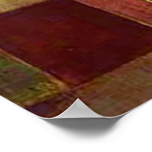 Poster Paul Klee Red Balloon Art Imprimer Abstrait (Coin)