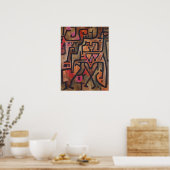 Poster Paul Klee - Sorcières de la forêt (Cuisine)