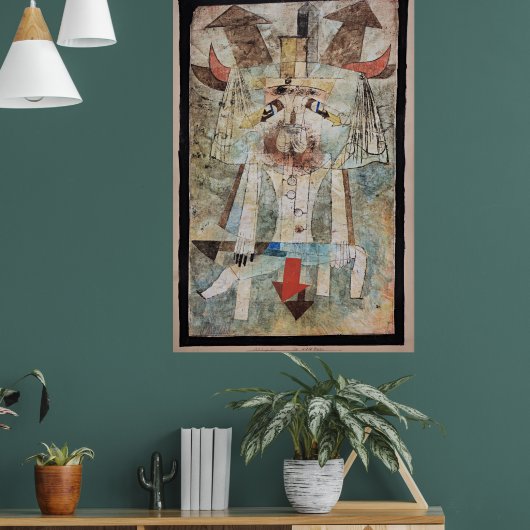 Poster Paul Klee - The Wild Man, (Salon 1)