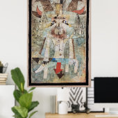 Poster Paul Klee - The Wild Man, (Bureau à domicile)