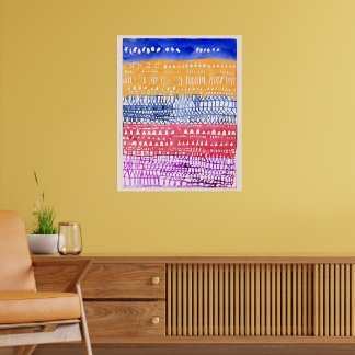 Poster Paul Klee - Vieille Ville, 