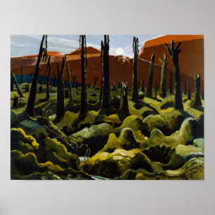 Poster Paul Nash : Nous faisons un nouveau monde, 1918