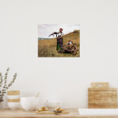 Poster Paul Peel Adoration (Cuisine)