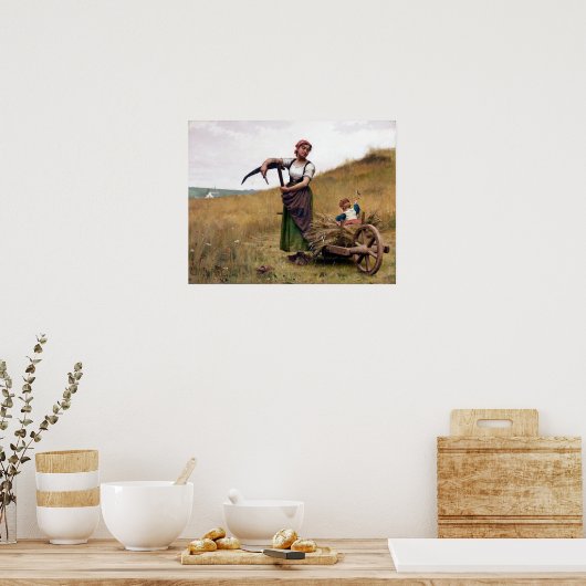 Poster Paul Peel Adoration (Cuisine)