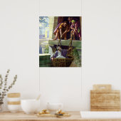 Poster paul prêcher l'affiche du christ (Cuisine)