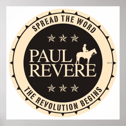 Poster Paul Revere (Devant)