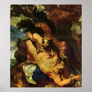 Poster Paul Rubens - Prometheus lié