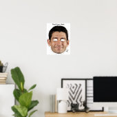 Poster Paul Ryan Mask (Bureau à domicile)