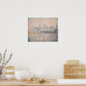 Poster Paul Signac - Avignon, matin (Cuisine)