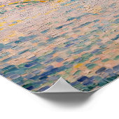 Poster Paul Signac - Avignon, matin (Coin)