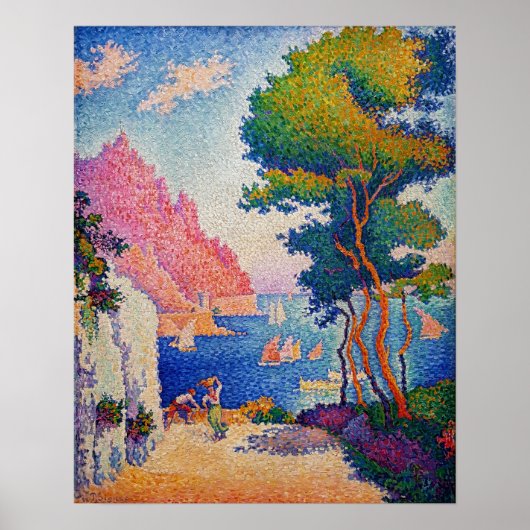 Poster Paul Signac - Capo di Noli (Devant)