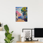 Poster Paul Signac - Capo di Noli (Bureau à domicile)