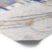 Poster Paul Signac - Neige, Boulevard de Clichy, Paris (Coin)