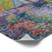 Poster Paul Signac - Notre-Dame de la Garde, Marseille (Coin)