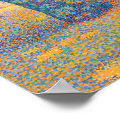 Poster Paul Signac - Place des Lices, Saint-Tropez (Coin)