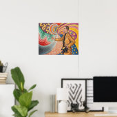 Poster Paul Signac - Portrait de M Felix Feneon, Opus 217 (Bureau à domicile)