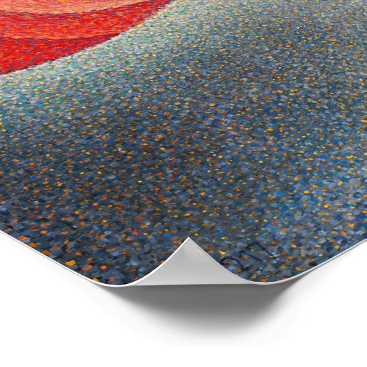 Poster Paul Signac - Portrait de M Felix Feneon, Opus 217 (Coin)