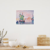 Poster Paul Signac Venice, Le Nuage Rose (Cuisine)
