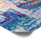 Poster Paul Signac - Venise, Le Nuage Rose (Coin)