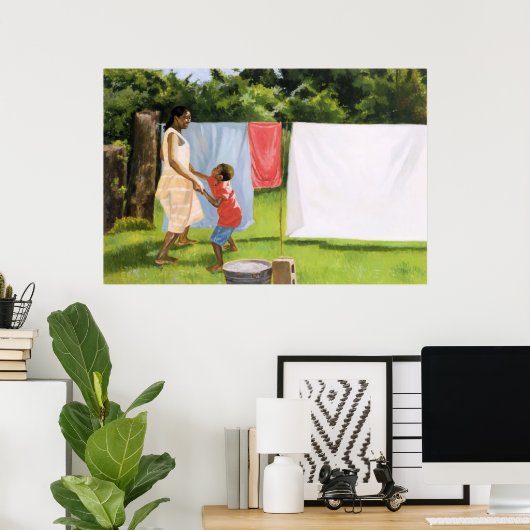 Poster Pause après-midi 2000 (Bureau à domicile)