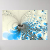 Poster Pause - Art fractal (Devant)