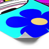 Poster Pause café vache (Coin)