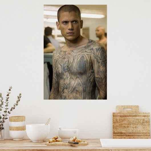 Poster Pause de la prison Michael Scofield (Cuisine)