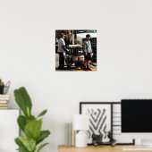 Poster Pause de livraison (Bureau à domicile)