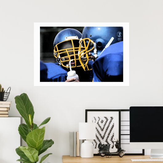 Poster Pause d'eau (Bureau à domicile)