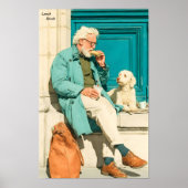 Poster Pause déjeuner (Devant)