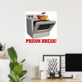 Poster Pause en prison (Bureau à domicile)