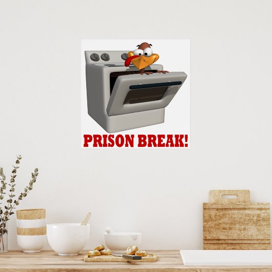 Poster Pause en prison (Cuisine)