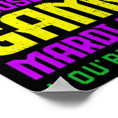 Poster Pause Mon Jeu Pour Mardi Gras Video Game Control (Coin)