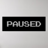 POSTER PAUSED (Devant)