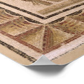 Poster Pavement représentant cinq brosses, de El-Jem (Coin)