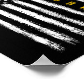 Poster Pavillon américain Patriotique Ironworker Construc (Coin)