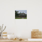 Poster Pavillon chinois dans le complexe Temple du Ciel (Cuisine)