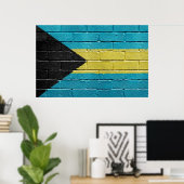 Poster pavillon des Bahamas (Bureau à domicile)