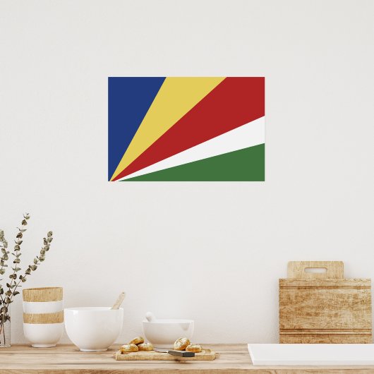 Poster pavillon des Seychelles (Cuisine)