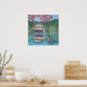 Poster Pavillon d'or à Kyoto (Cuisine)