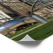 Poster Pavillon Jay Pritzker, Millennium Park (Coin)