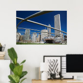 Poster Pavillon Jay Pritzker, Millennium Park (Bureau à domicile)