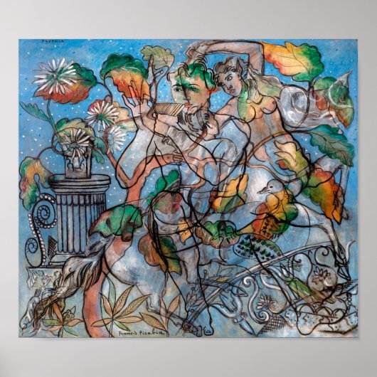 Poster Pavonie | Francis Picabia | (Devant)